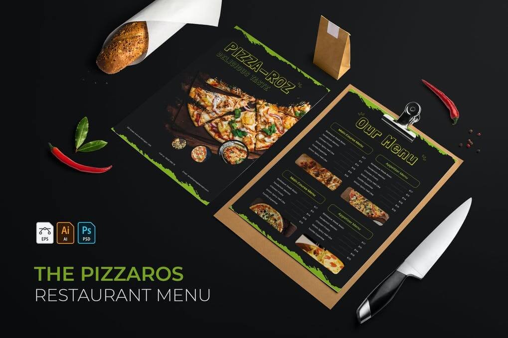 Pizza Ros | Restaurant Menu