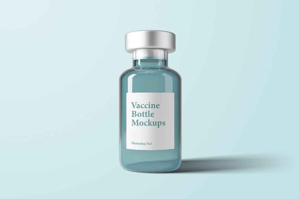 Vaccine Bottle Mockups