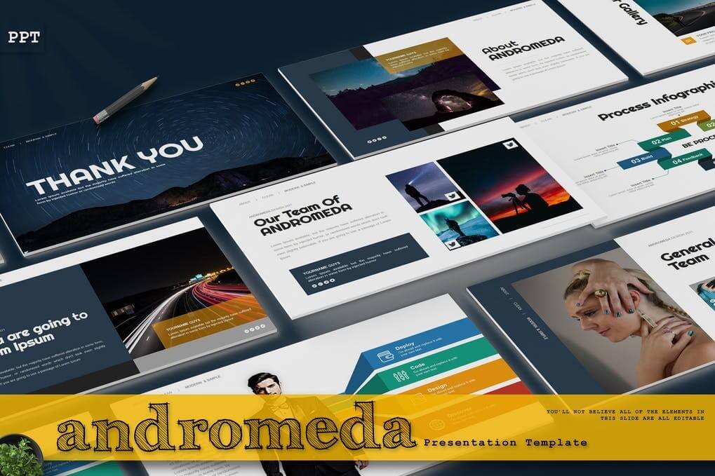 Andromeda - Powerpoint Template