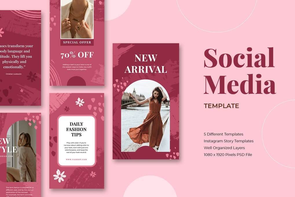 Fashion Instagram Story Template