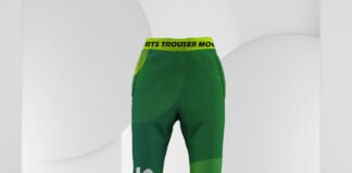 Free Sports Trouser Mockup PSD Template