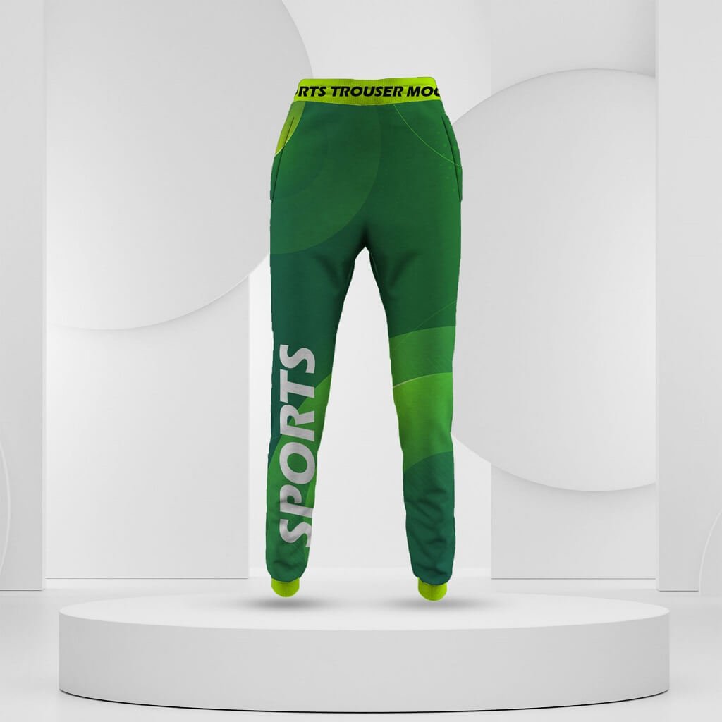 Sports Warmup Pants Mock-Up Templates - TemplateFC