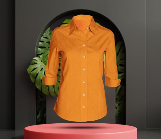 Free Woman Shirt Mockup PSD Template