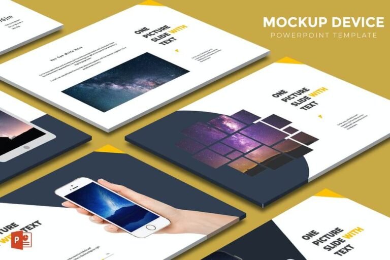 30+ Most Attractive PowerPoint Mockup PSD Templates