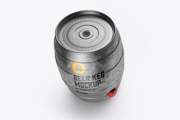 14+ Best Beer Keg Mockup PSD Templates - Mockup Den