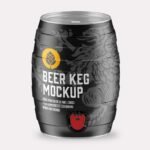 Beer Keg Mockup