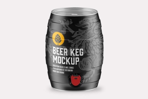 14+ Best Beer Keg Mockup PSD Templates - Mockup Den