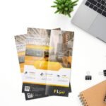 Free Folded Paper Mockup PSD Template