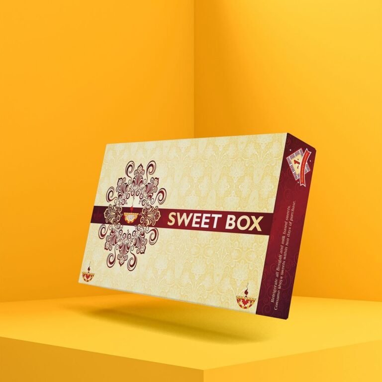 Free Sweet Box Mockup PSD Template
