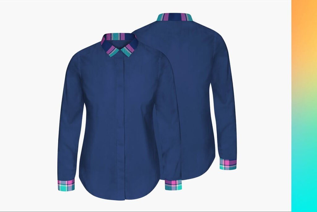 Woman Dress Shirt 4xMock-ups