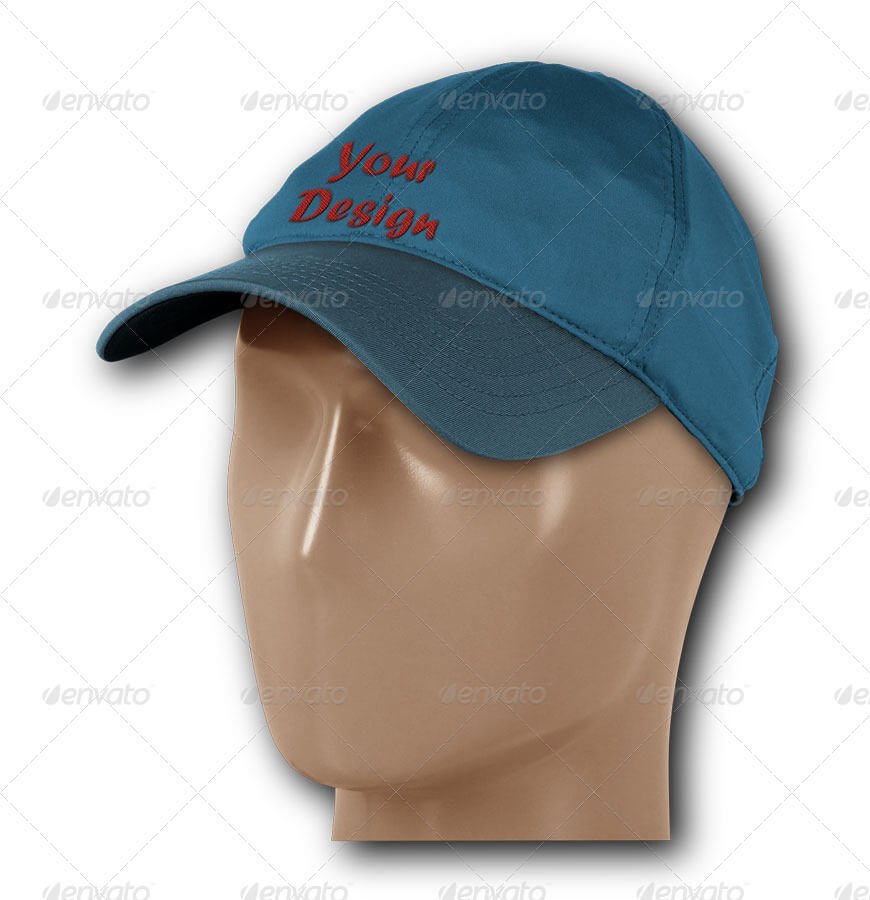 Baseball Cap Mock Up-Ball Cap Version