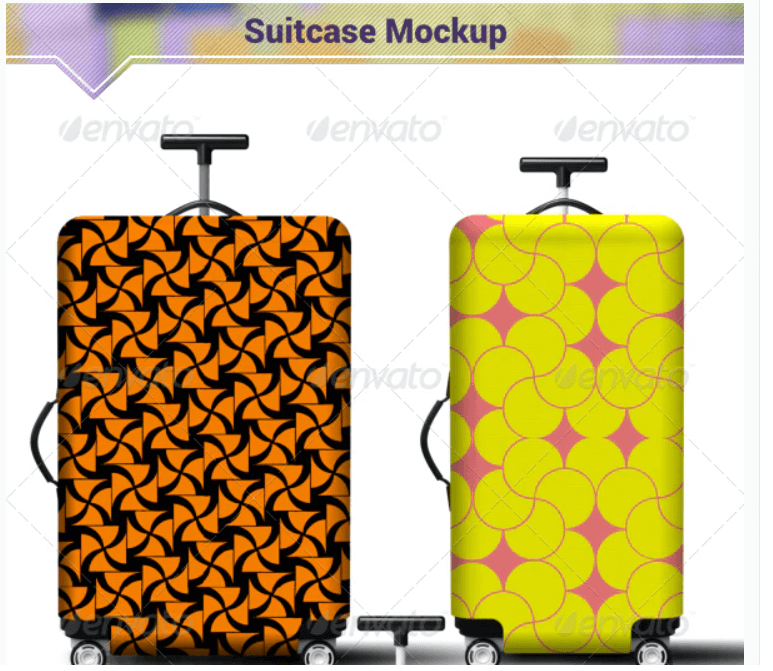 Suitcase Mockup