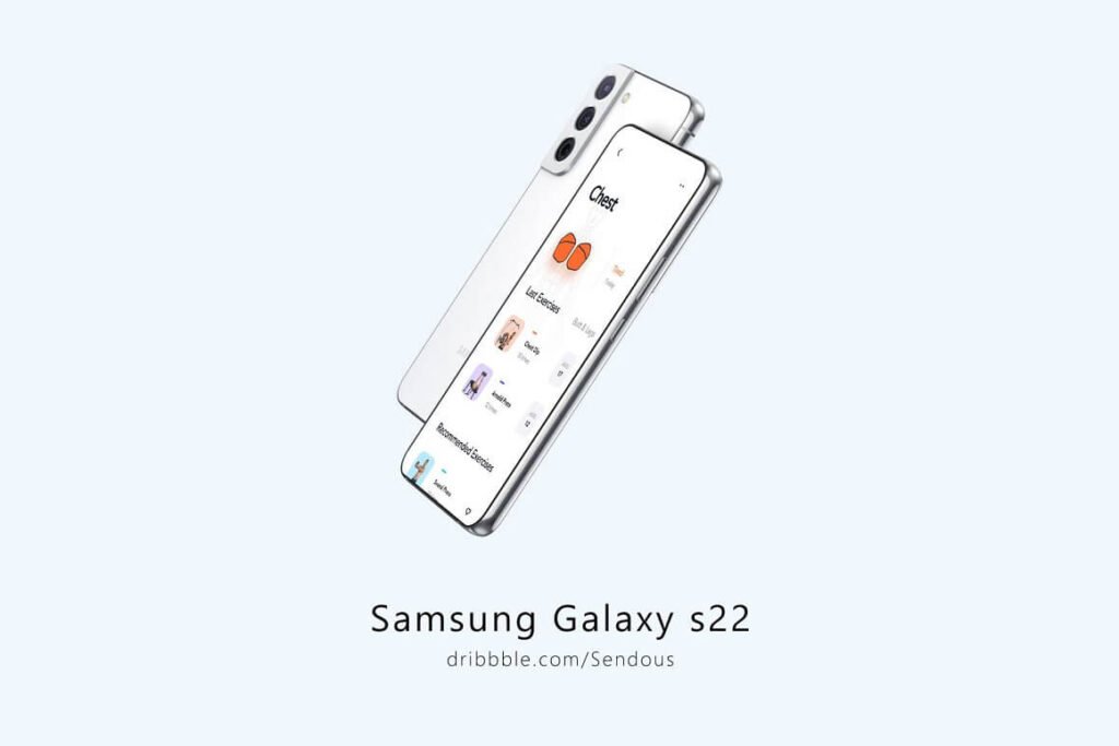 Samsung Galaxy s22 Mockup