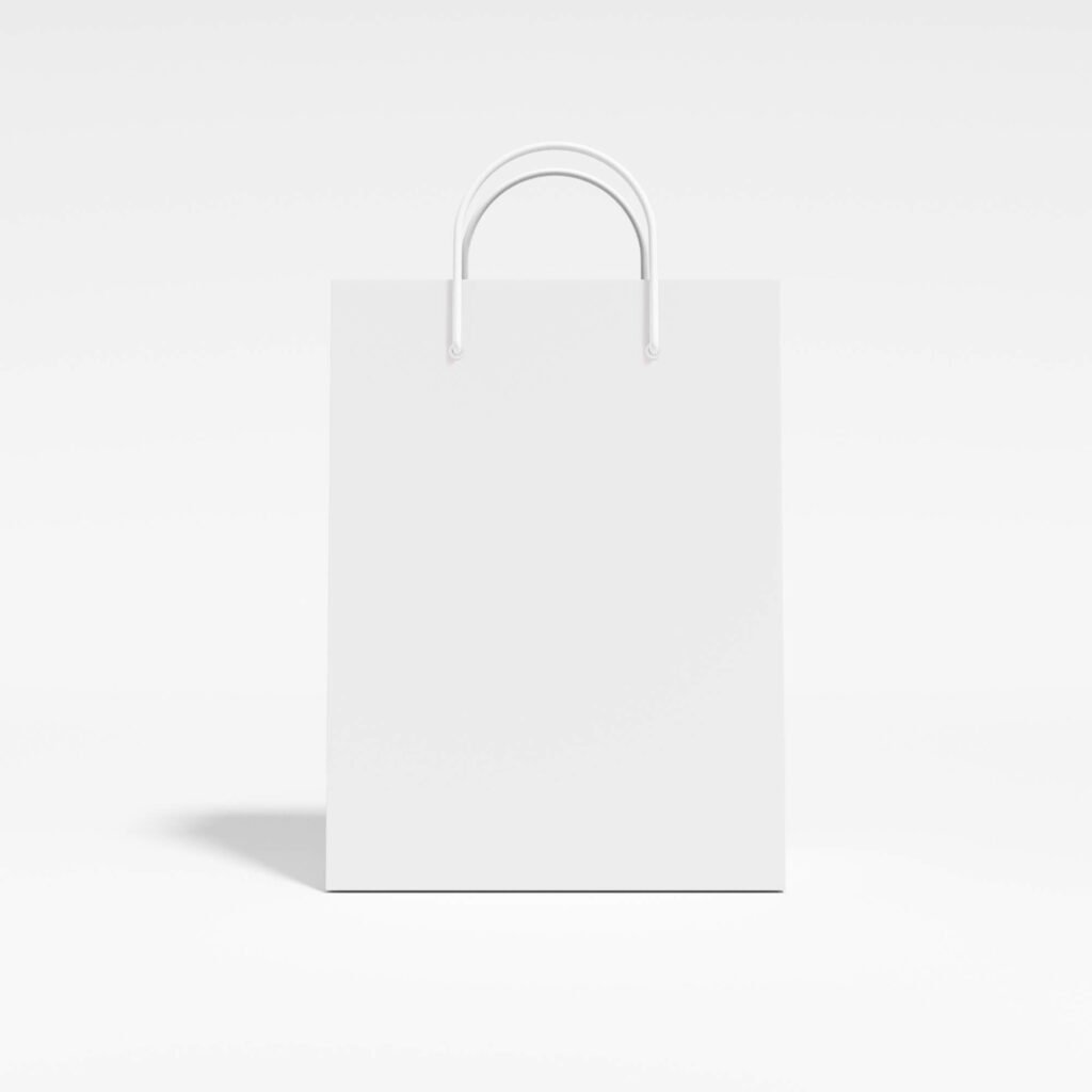 Blank Free Bag Packaging Mockup PSD Template