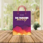 Free Bag Packaging Mockup PSD Template