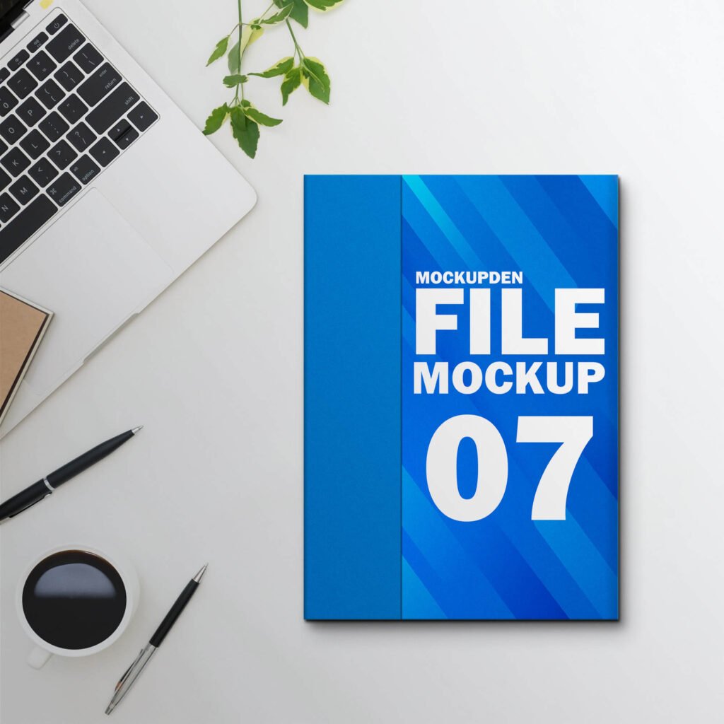 Free File Mockup PSD Template