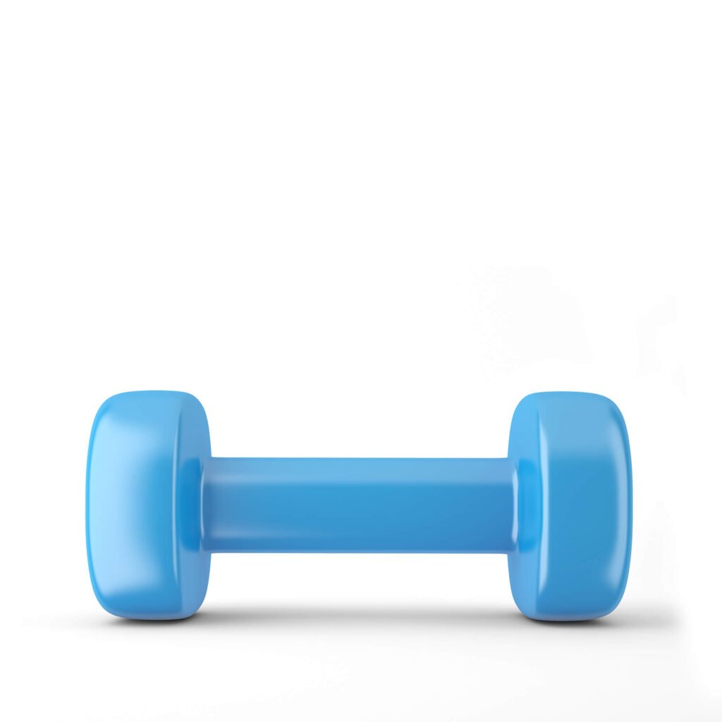 Blank Free Dumbbell Mockup PSD Template