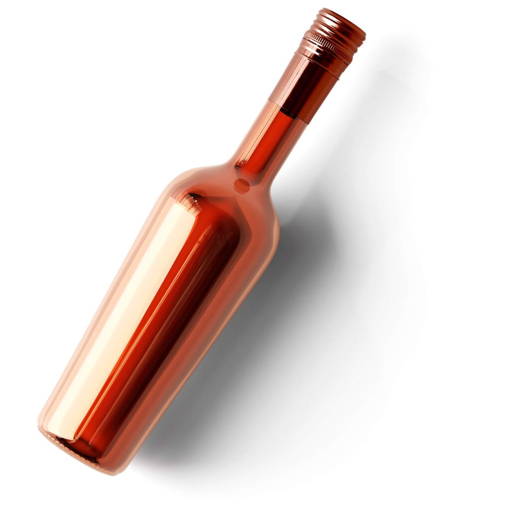 Blank Free Liquor Bottle Mockup PSD Template