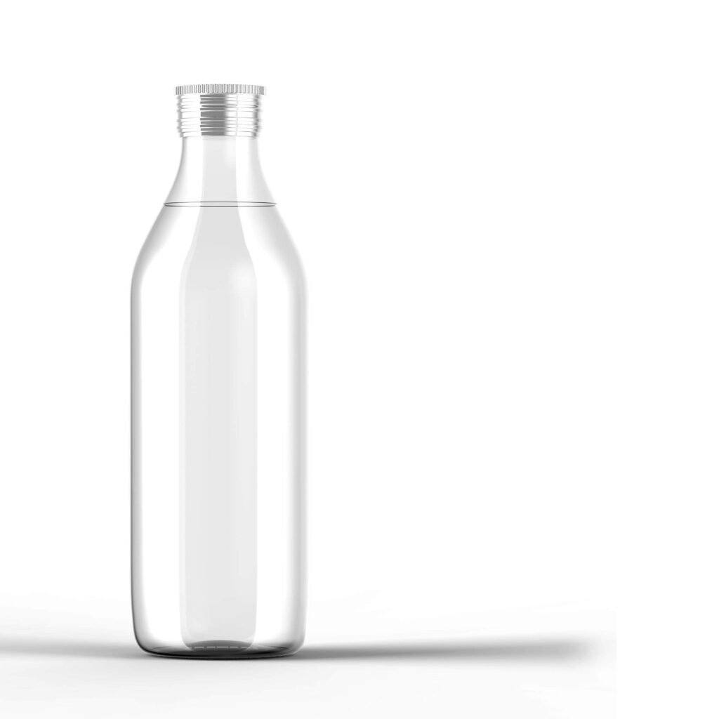 Blank Free Oil Bottle Mockup PSD Template