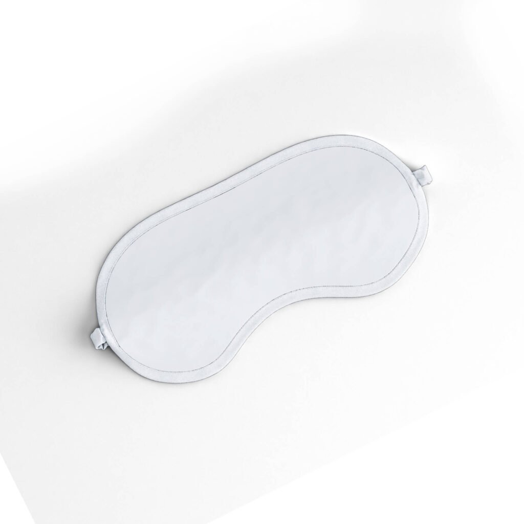 Blank Free Sleeping Mask Mockup PSD Template