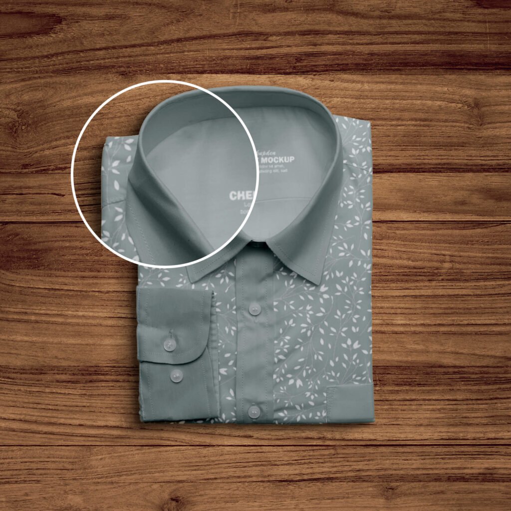 Close Up Of a Free Chemise Mockup PSD Template