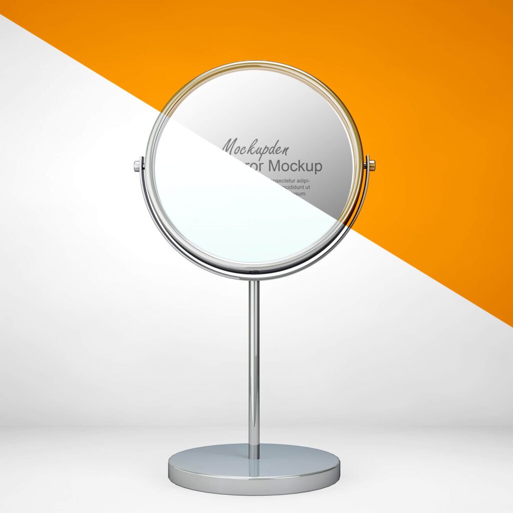 Editable Free Mirror Mockup PSD Template