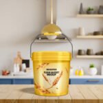 Free Flour Bucket Mockup PSD Template