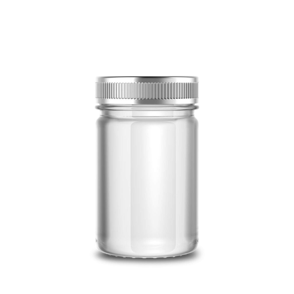 Blank Free Red Pepper Jar Mockup PSD Template