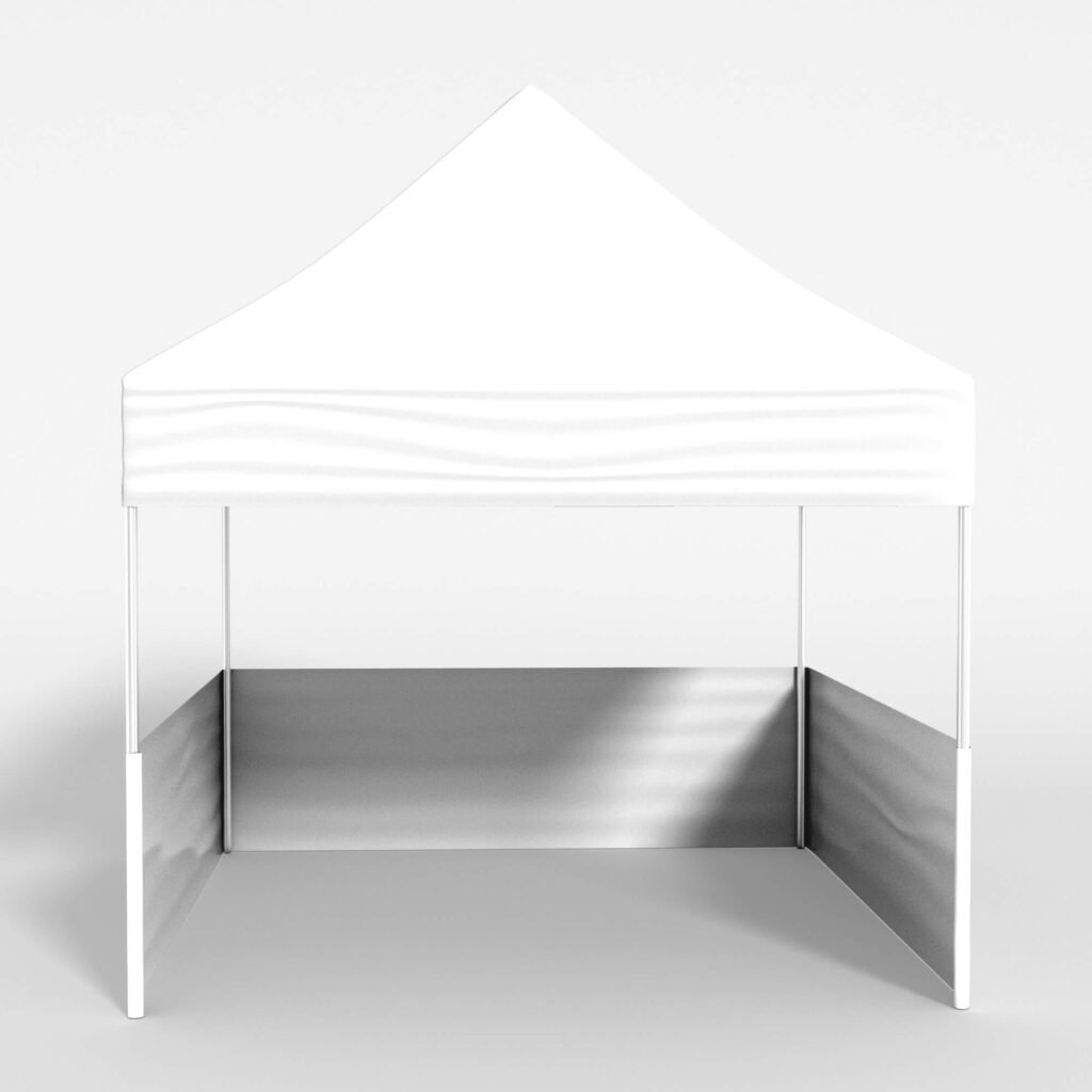 Blank Free Tent Gazebo Mockup PSD Template