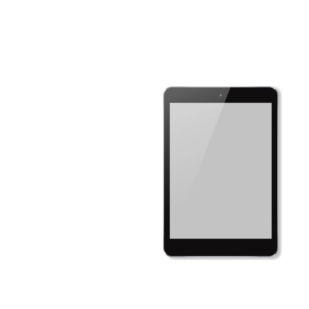 Blank Free iPad Pro Mockup Set PSD Template