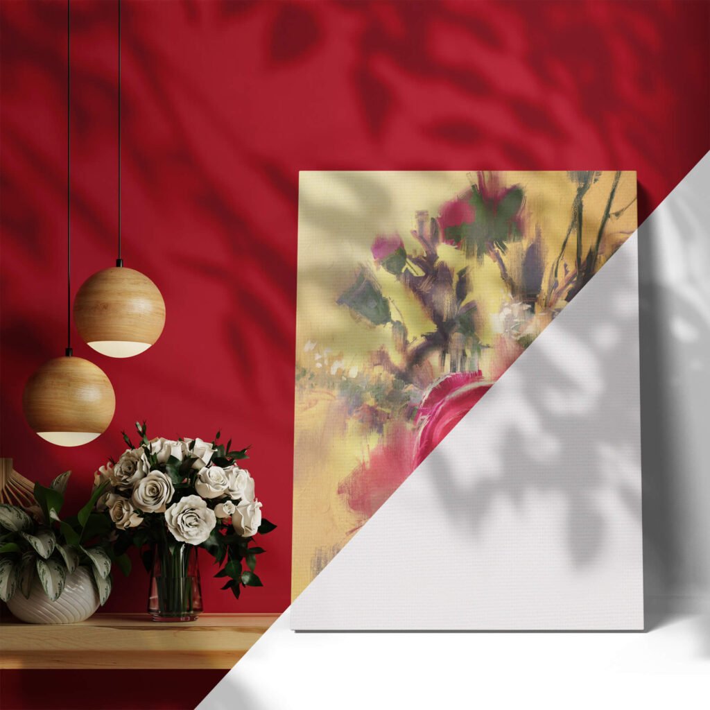 Editable Free Picture Art Mockup PSD Template