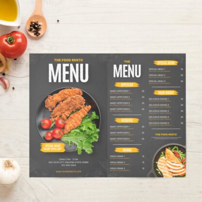 Free Matte Finished Brochure Mockup PSD Template