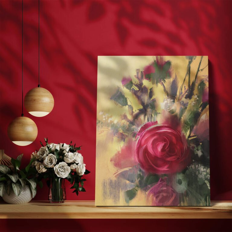 Free Picture Art Mockup PSD Template