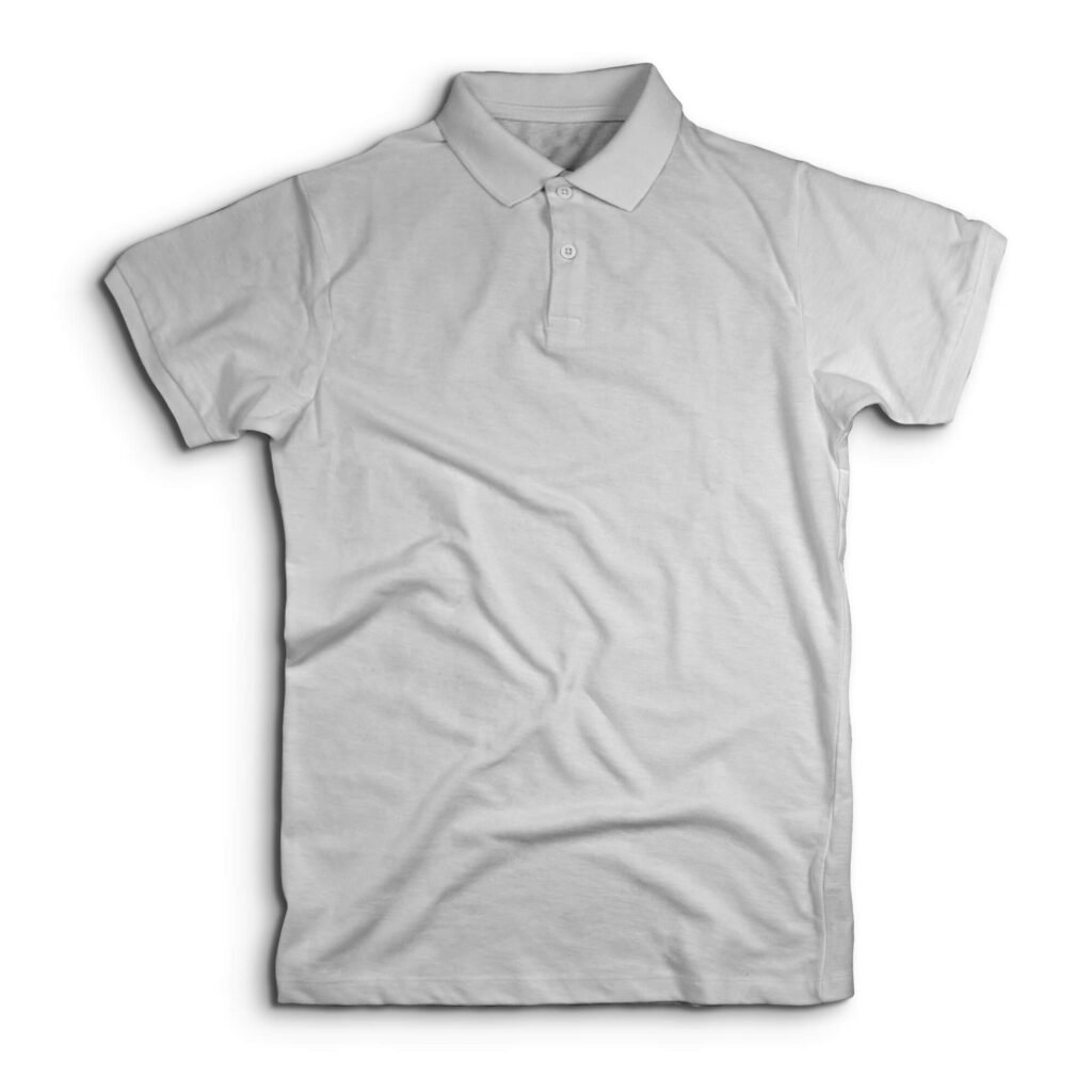 Blank Free Men Polo Shirt Mockup PSD Template