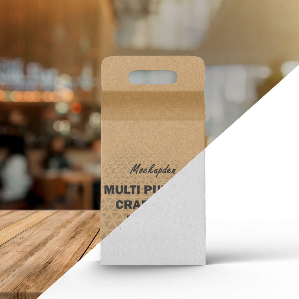 Editable Free Multi Purpose Craft Bags Mockup PSD Template