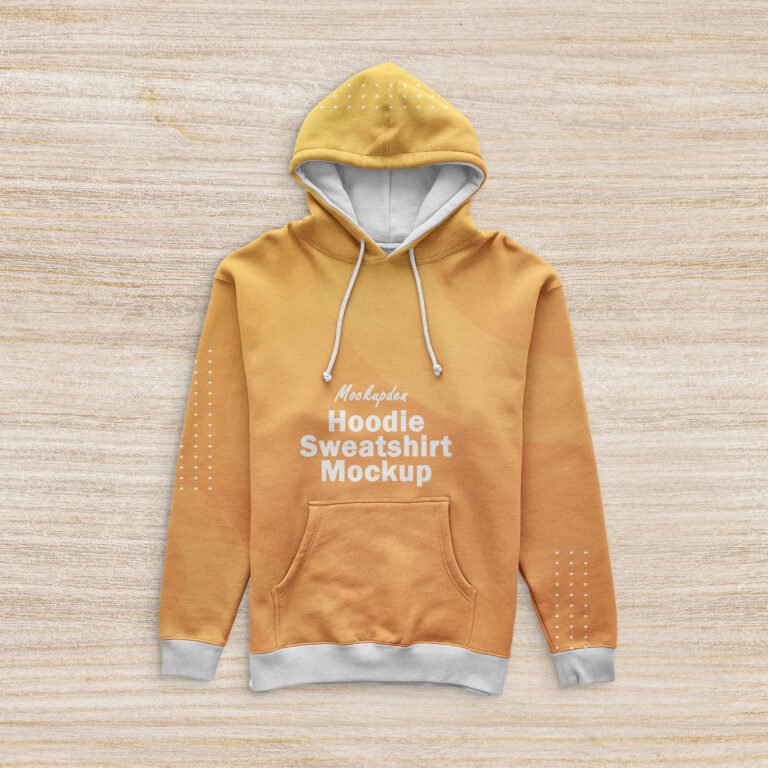 Free Hoodie Sweatshirt Mockup PSD Template