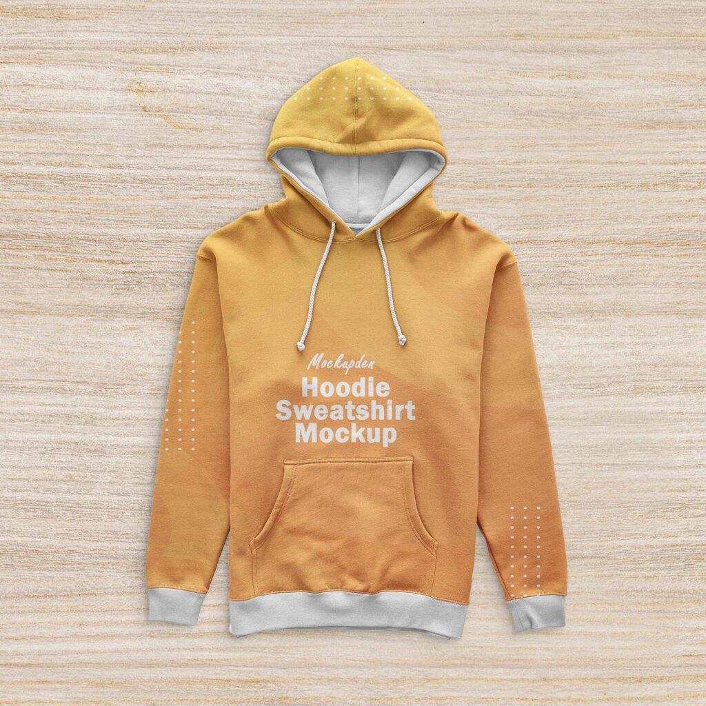 Free Hoodie Sweatshirt Mockup PSD Template