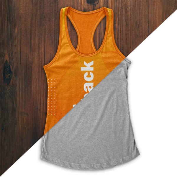 Free Racerback Tank Top Mockup PSD Template - Mockup Den